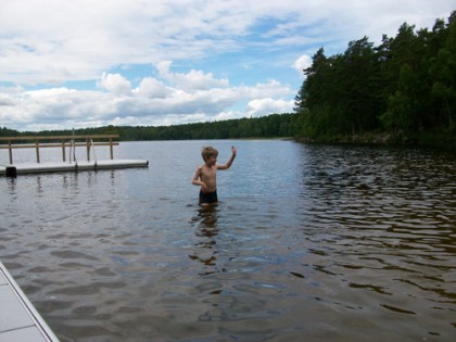 Mera bad, det var verkligen härligt väder